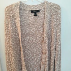 Forever 21 Button Front Knit Cardigan